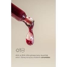 Anocin Aha 20% + Bha 2% Canlandırıcı & Cilt Tonu Eşitleyici Kırmızı Peeling Cilt Serum 5