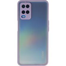 Evolvera Oppo A54 4g Kılıf Montreal Silikon Kapak - Mor