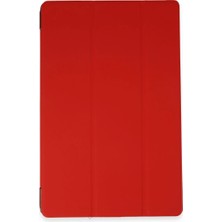 Evolvera Ipad Pro 13 (2024) Kılıf Tablet Smart Kılıf - Kırmızı