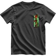 Miba Store Zootropols Nick Wilde Çift Tişörtleri  Sevgililer Günü Kaliteli Baskılı Tişört