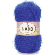 Nako Paris 5 ADET10357 Saks Mavisi Elörgü Ipliği