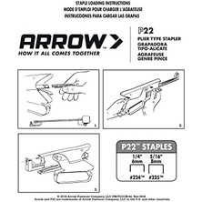 P22 6-8mm Profesyonel Tipi Mekanik Zımba Tabancası ve 5050 Adet Zımba