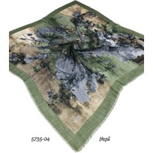 Ejona Flamlı Pamuk Eşarp