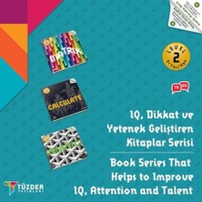 6'lı Set 9+ Yaş / Iq, Dikkat ve Yetenek Geliştiren Kitaplar Serisi