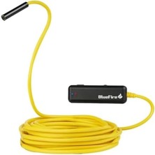 Wifi Yılan Kamera 10 mt Sarı Sert Tel 1200 Piksel 2mp Endoskop