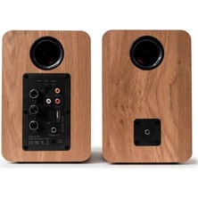 A4 Arc Aktif Hoparlör Kahverengi(Hdmı Arc,rca Bluetooth,optik,usb,sub Out)