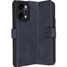 Evolvera Oppo Reno 14 Trend S Plus Kapaklı Kılıf - Lacivert