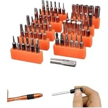 JM-8126 Bit Set 58 Parça Taşınabilir Hassas Tornavida Seti