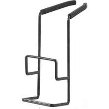 Home Musluk-Asma Sünger Tutucu-Mutfak Düzenleyici Lavabo Rafı Sepeti, Çelik, Siyah, Tek Boyut