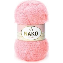 Nako Paris 5 Adet 3294 Soft Pembe Renk El Örgü Ipliği