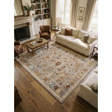 Rose'n Home Arte VN016 Vintage Klasik Desenli Dekoratif Şönil Halı