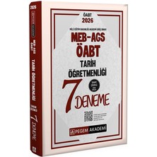 Pegem 2026 Öabt Meb-Ags Tarih Öğretmenliği 7 Deneme Çözümlü Pegem Akademi Yayınları
