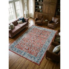 Rose'n Home Arte VN034 Vintage Klasik Desenli Dekoratif Şönil Halı