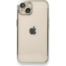 Mobify iPhone 14 Plus Kılıf Parlak ve Kamera Lens Koruyuculu Shiny Defens Premium Silikon Kapak