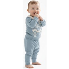 Butik Erkek Bebek %100 Pamuklu Alt - Üst 2'li Takım