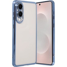 Techno Guru Samsung Galaxy S25 Edge Kılıf Kamera Lens Korumalı Razer Lens Silikon Kapak