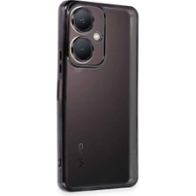 Mobify Vivo Y27 Kılıf Parlak ve Kamera Lens Koruyuculu Shiny Defens Premium Silikon Kapak