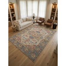 Rose'n Home Arte VN032 Vintage Klasik Desenli Dekoratif Şönil Halı
