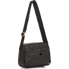 Sannora Bags Kadın Omuz Çantası – Şık Desenli ve Deri Detaylı Moda Çantası, Günlük Kullanım Için Mükemmel