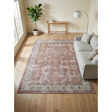 Rose'n Home Arte VN007 Vintage Klasik Desenli Dekoratif Şönil Halı