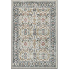 Rose'n Home Arte VN037 Vintage Klasik Desenli Dekoratif Şönil Halı