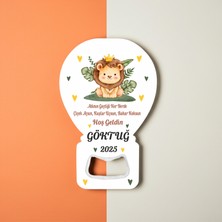 Hedef Plus 20 Adet Aslan Balon Magnet Açacak Yeni Doğan Bebek, Doğum Günü, Sünnet,hediyelik