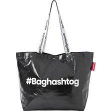 Baghashtag Siyah Kum Tutmaz Büyük Boy Plaj Çantası