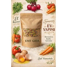 Emt Gıda Ev Yapımı Karışık Erişte – El Kesmesi, Katkısız, Doğal Ev Eriştesi 750 gr