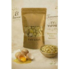 EMT Gıda Ev Yapımı Kare Kesim Erişte – El Kesmesi, Katkısız, Doğal Ev Eriştesi 750 gr