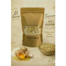 EMT Gıda Ev Yapımı Çorbalık Erişte – El Kesmesi, Katkısız, Doğal Ev Eriştesi 500 gr