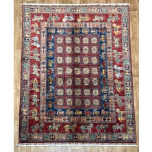 Türkmen Rug El Dokuma Afgan Halısı