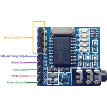 Gözeler MT8870 Dtmf Telefon Ses Çözücü Modülü