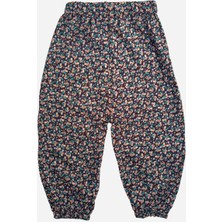 Eruzan Giyim Çocuk Rahat Kesim Lastikli Viskon Kumaş Desenli Şalvar