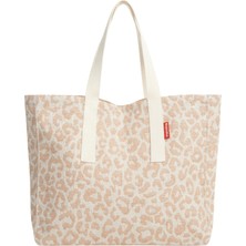 Baghashtag Soft Leopar Baskılı Bez Çanta