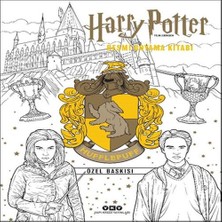 Colezium Harry Potter Filmlerinden Resmi Boyama Kitabı – Hufflepuff Özel Baskısı