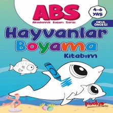Colezium Abs 4-6 Yaş Hayvanlar Boyama Kitabım