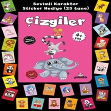 Colezium Stickerlı 4+ Yaş Çizgiler