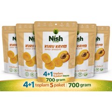 Nish Fresh Malatya Sarı Kuru Kayısı 5'li PAKET-700 Gram