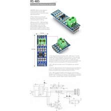 Gözeler MAX485 TTL-RS485 Seri Haberleşme Dönüştürücü Modülü