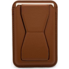Paladyum Case Magsafe Uyumlu Taba Standlı Kartlık