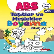 Colezium Abs 4-6 Yaş Taşıtlar ve Meslekler Kitabım