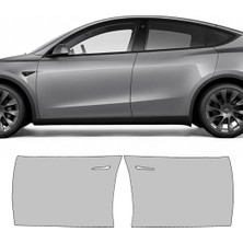 Fit PPF Tesla Model Y 2021 Juniper Ön Kapılar, Hazır Kesim, 210 Mikron Ppf Tpu, Şeffaf Boya Koruma Filmi
