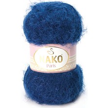 Nako Paris 5 Adet 3266 Lacivert Renk El Örgü Ipliği