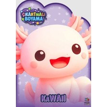 Colezium Kawaii Zamanı - Çıkartmalı Boyama Kitabı