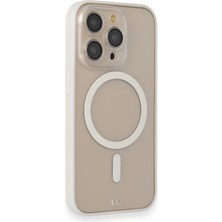 Evolvera Iphone 14 Pro Kılıf Grand Magneticsafe Kapak - Beyaz