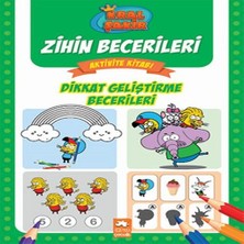 Colezium Dikkat Geliştirme Becerileri - Kral Şakir Zihin Becerileri Aktivite Kitabı