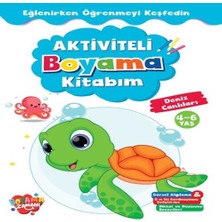 Colezium Aktiviteli Boyama Kitabı Deniz Canlıları