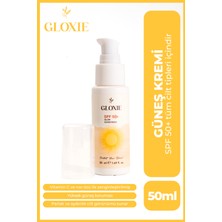 Gloxie Spf 50+ Aydınlatıcı & Nemlendirici Güneş Krem 50 ml