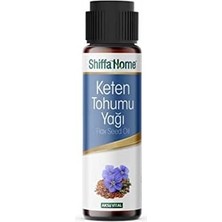 Shiffa Home Keten Tohumu Yağı 50 ml | Soğuk Sıkım | Omega 3 ve Bitkisel Destek | Cilt ve Kalp Dostu