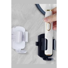 Bluvex Elektrikli Diş Fırçası Tutacağı Diş Fırçalık Elektrikli Diş Fırçası Askısı Düzenleyici Yapışkanlı